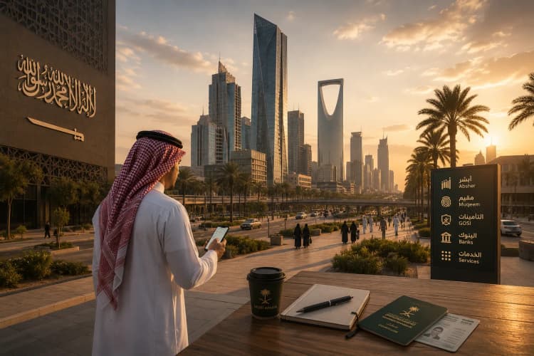 Compound living and community in Saudi Arabia
