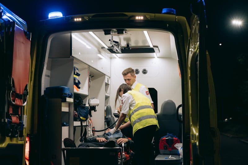 Emergency ambulance medical services