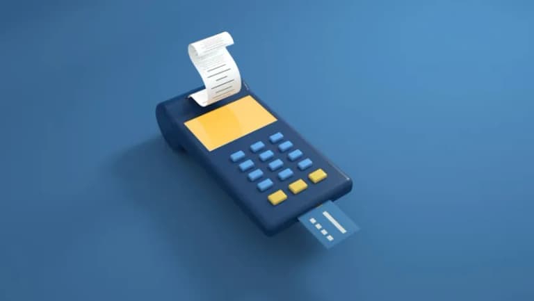 Credit card payment terminal