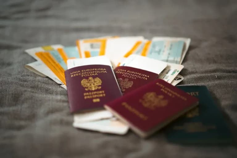 Boarding pass and travel documents