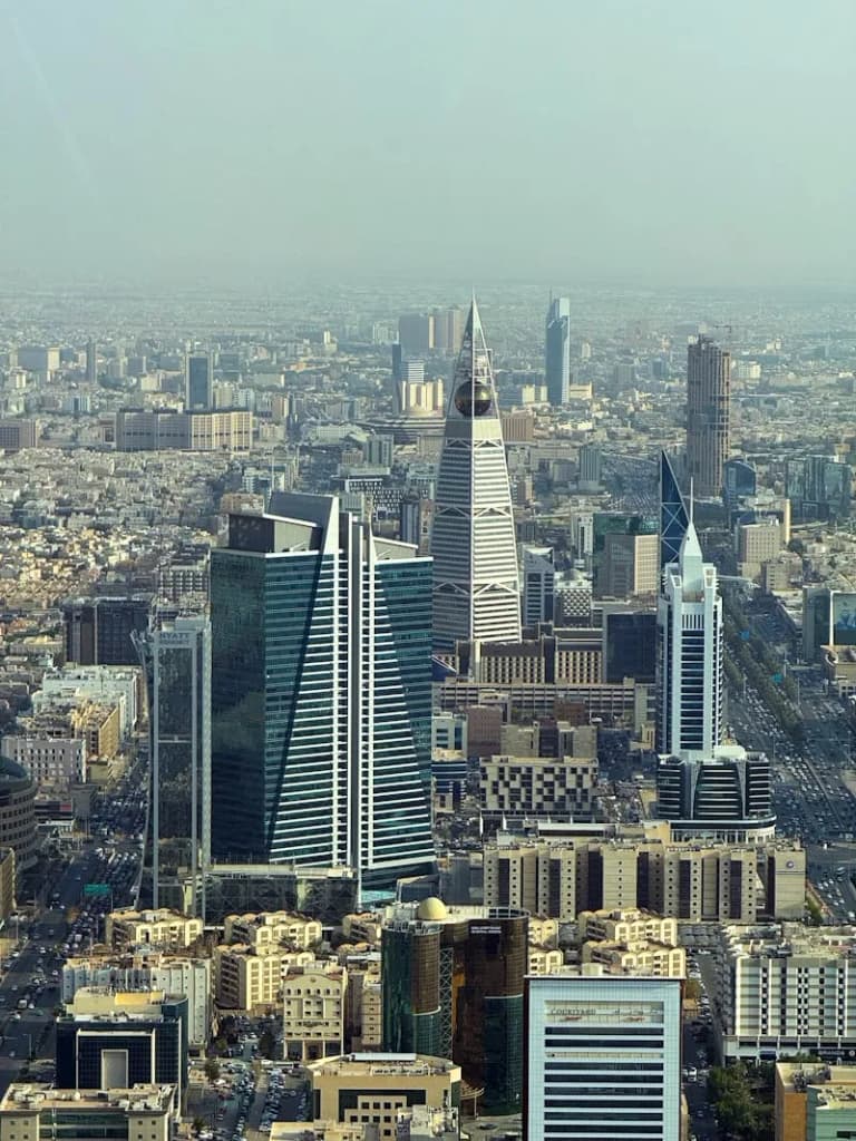 Riyadh skyline - Saudi Arabia has no personal income tax