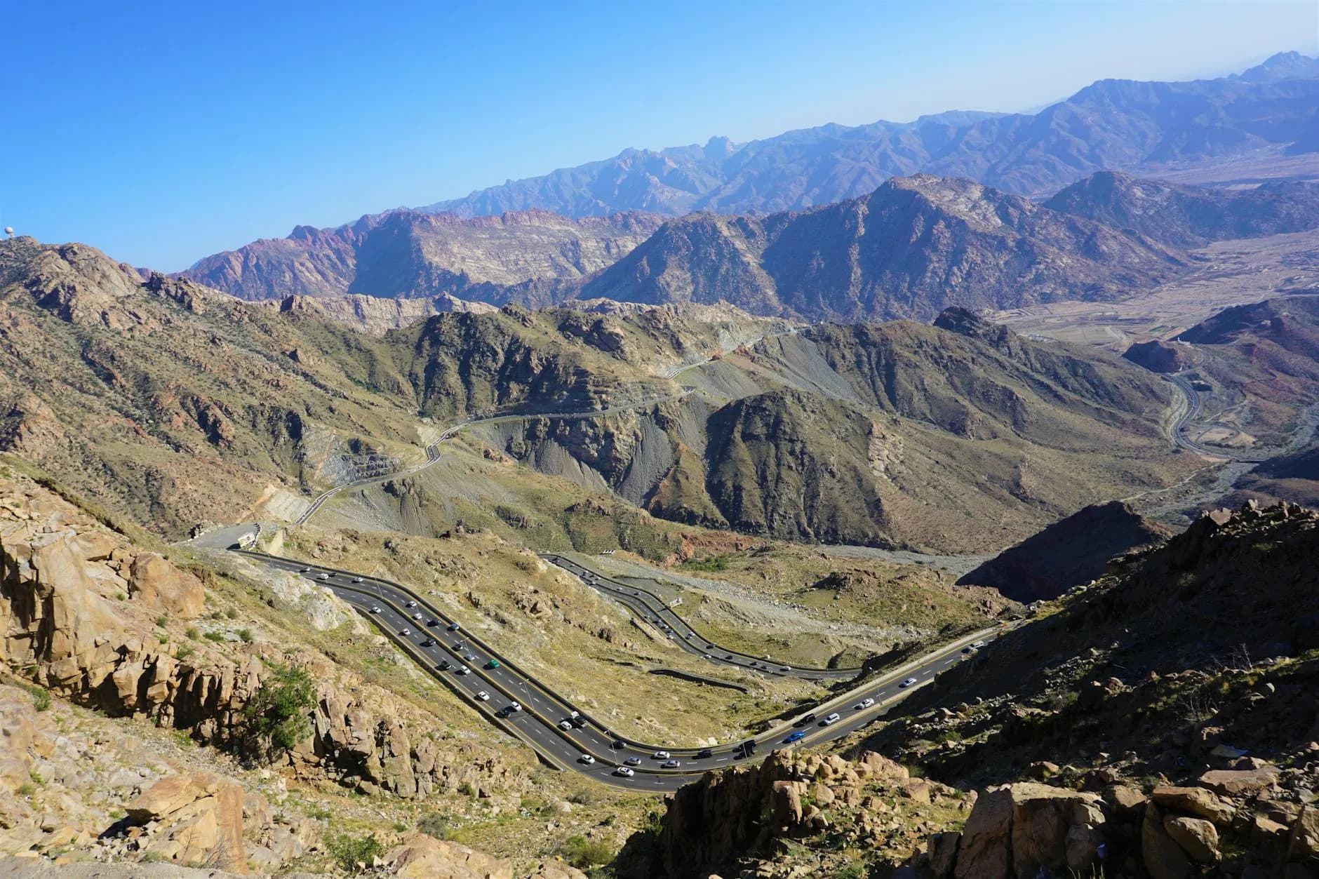 Al Hada Mountains in Taif